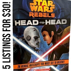 Scholastic Star Wars Rebels Head-to-Head Book
